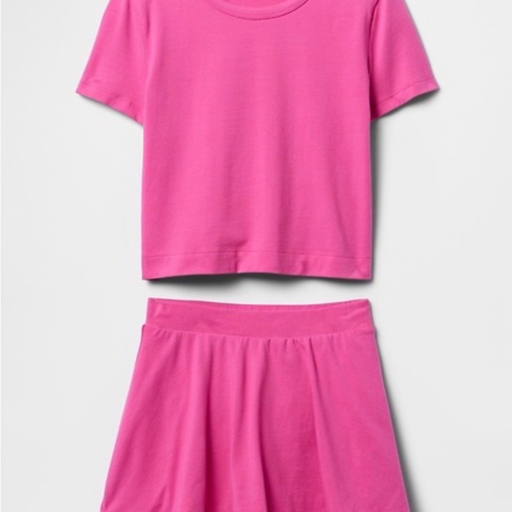 GAP KIDS Girls Pink Skort Set - Size S